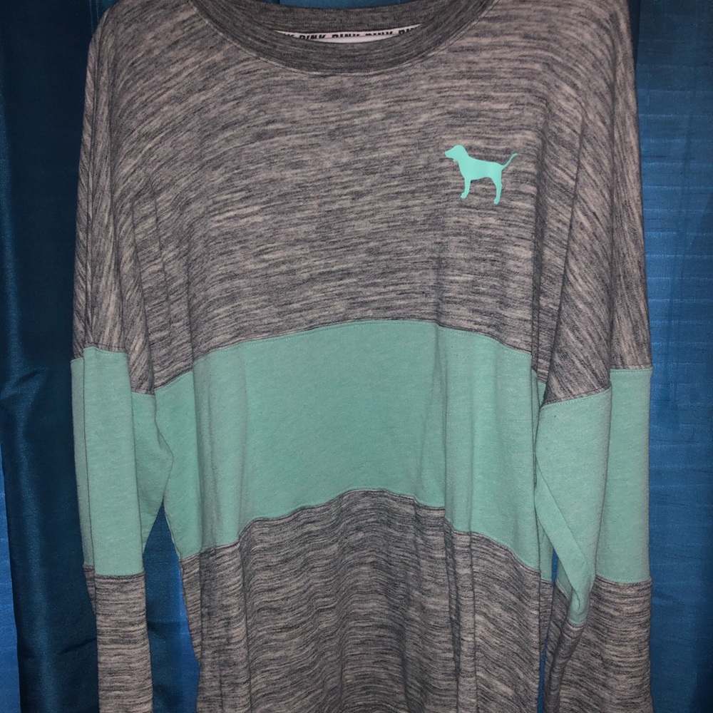 PINK grey/aqua